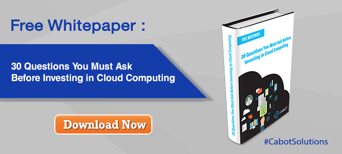 30 Questions You Must Ask Before Investing in Cloud Computing