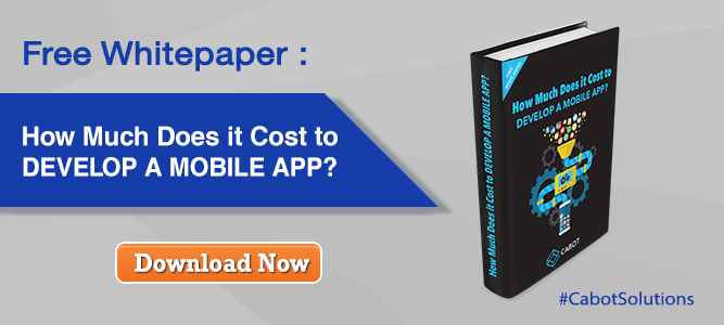 Free Whitepaper: How Much Does it Cost to Develop a Mobile App?